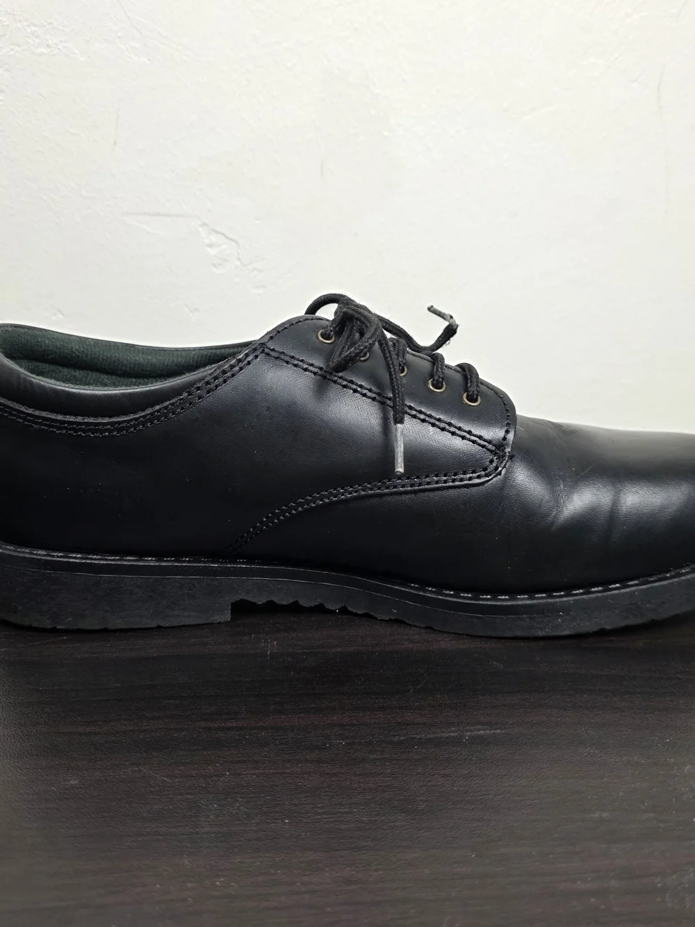 Deer Stags Brentwood Black Leather Dress Shoes 8.5W